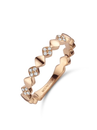 Rijring met briljant M085R13R14