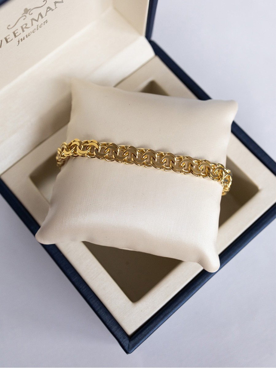 Vintage zakhorlogeketting bismark